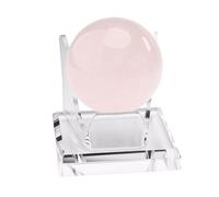 Wuvfojca Supporto in pietra per esposizione | Supporto acrilico trasparente | Espositore acrilico - Per pietre preziose, minerali, piccoli oggetti da collezione, artigianato, posto di lavoro, casa,