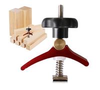 Wuvfojca T-Guide Piastra Morsetto | Supporti rapidi - per guida a T, per la lavorazione del legno falegnameria lavorazione dei metalli manipolazione tecnica di serraggio E margini di lavoro