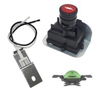 WUVYFWN 64868 Kit di accensione elettronico a 2 uscite parti di ricambio per griglie Weber Q1200 Q2200 serie (2014-presente), compatibile con Weber Igniter 64868, per Weber 51010001 51200001