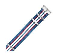 WUWMTUTCK Adatto for Daniel Adatto for Wellington Adatto for Tissot Adatto for Rolex Water Ghost Adatto for Citizen Adatto for Seiko Cinturino orologio in nylon elastico 18 20 22mm(Seven Blue,20mm)