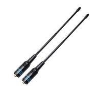 WUWMTUTCK Adatto for Nagoya NA-701 SMA-Femmina Dual Band 144/430Mhz 2.15dB Antenna HT/Scanner Adatto for Baofeng Uv-5r Uv-888s UV-s9 Plus Walkie Talkie Radio(2PCS)