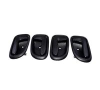 WUWMTUTCK Maniglia Interna della Porta Anteriore Sinistra Destra Nera 6920612130 6920512130 69205-12130 6920512130 Adatta for Toyota Corolla Adatta for Geo Prizm(Left Right Set)