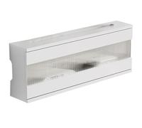 WUXTOKV Armadio Router, Mobiletto per Router, Legno di Pino, Bello e Pratico, Nasconde I Cavi Disordinati, Antipolvere(White,60x12x20cm/24x5x8in)