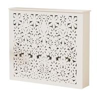 WUXTOKV Copri Termosifone Moderno, Copricalorifero per La Casa, Design Cavo, Traspirante, Adatto A Soggiorni, Corridoi, Bagni e Cucine(50x60x15CM/20x24x6IN)