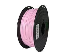 WUXUN3DP Filamento for stampante 3D PETG da 1,75 mm, 1 kg, plastica for sublimazione, marmo traslucido, verde, nero e rosso(Pink)