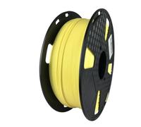 WUXUN3DP Filamento for stampante 3D PETG da 1,75 mm, 1 kg, plastica for sublimazione, marmo traslucido, verde, nero e rosso(Yellow)