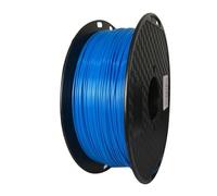 WUXUN3DP Filamento for stampante 3D PETG da 1,75 mm, 1 kg, plastica for sublimazione, marmo traslucido, verde, nero e rosso(Blue)