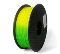 WUXUN3DP Filamento for stampante 3D PLA che cambia colore con la temperatura da 31 a 45 gradi, da viola a rosa, verde a giallo, 1,75 mm(07)