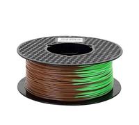 WUXUN3DP Filamento for stampante 3D PLA che cambia colore con la temperatura da 31 a 45 gradi, da viola a rosa, verde a giallo, 1,75 mm(03)