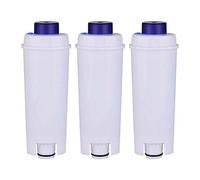 WuYan Filtro Acqua Cartucce a Carbone Attivo Addolcitore Adatto per filtro per acqua morbida per Delonghi DLSC002 SER3017 MACCHINA CAFFERMA,per Delonghi ECAM,ecc.( 3 pezzi)