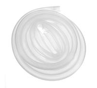 Wuyangcun Guarnizione a forma di U per la porta della doccia in gomma siliconica, impermeabile, 2 m, trasparente, senza cornice, 6 mm
