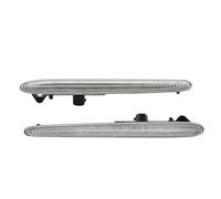 WUYDKEL Indicatore Direzione Auto Compatibile con Alfa per Romeo per Giulietta Veloce Ti 2010 2011 2012 2013 2014 2015 2016 50522994 Luce di Segnalazione Laterale Dinamica(Silver)