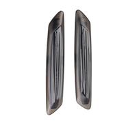 WUYDKEL Indicatore Direzione Auto Compatibile con BMW per 5-Series 528i Sedan 535iX Sedan 2011 2012 2013 63137154168 2X indicatori di direzione Laterali sequenziali indicatori di direzione(Black)