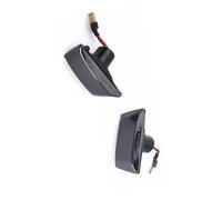 WUYDKEL Indicatore Direzione Auto Compatibile con Cadillac per BLS 2005 2006 2007 2008 2009 2 Pezzi luci Lampeggianti Laterali dinamiche luci di direzione sequenziali(Black)