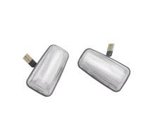 WUYDKEL Indicatore Direzione Auto Compatibile con Citroen per Berlingo per Dispatch per Jumpy per Saxo Dynamic Side Marker Indicator Light Sequential Blinker Lamp Upgrade Accessori(Silver)