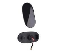 WUYDKEL Indicatore Direzione Auto Compatibile con Crafter Van 2006-2016 A0038202956 Dynamic Side Marker Turn Signal Light Sequential Blinker Lamp Replacement Parts(Black)