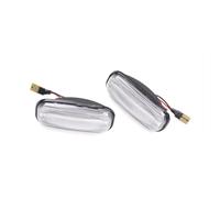 WUYDKEL Indicatore Direzione Auto Compatibile con Fiat per Panda MK2 MK3 2004-2020 2 Pezzi Luce di Segnalazione Laterale Dinamica Lampada Lampeggiante Sequenziale(Clear)