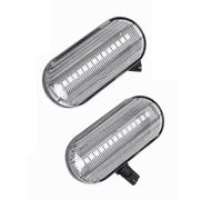 WUYDKEL Indicatore Direzione Auto Compatibile con Ford per Galaxy 1995-2006 2 Pezzi Luci di Segnalazione Laterali Dinamiche Lampade di Segnalazione Ripetitrici Luci Lampeggianti Scorrevoli(Clear)