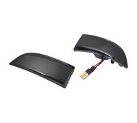 WUYDKEL Indicatore Direzione Auto Compatibile con Latitude 2010 2011 2012 2013 2014 2015 2X Specchietto Retrovisore Indicatori di Direzione Luci Lampeggianti Sequenziali(Black)