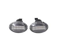 WUYDKEL Indicatore Direzione Auto Compatibile con Maserati per Quattroporte 2003 2004 2005 2006 2007 2008 2009 2010 2011 2012 0000046813514 Indicatore di direzione Laterale dinamico(Silver)