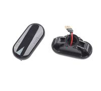 WUYDKEL Indicatore Direzione Auto Compatibile con Nissan per Cube Z11 2001 2002 2003 2004 2005 2006 2007 2008 2009 2010 NIS26160AX00A 2 Pezzi Luce di Segnalazione Laterale Dinamica(Black)