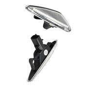 WUYDKEL Indicatore Direzione Auto Compatibile con Nissan per Lafesta Highway Star 2011 2012 2013 2014 2015 2016 2017 Luce di Segnalazione Laterale Sequenziale Dinamica(Silver)