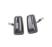 WUYDKEL Indicatore Direzione Auto Compatibile con Peugeot per 306 406 per Expert per Partner per Ranch Dynamic Side Marker Turn Signal Light Sequential Blinker Lamp(Black)