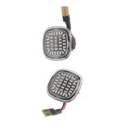 WUYDKEL Indicatore Direzione Auto Compatibile con Skoda per Fabia 1999 2000 2001 2002 2003 2004 2005 2006 2007 4D0949127 Dynamic Turn Signal Side Marker Light Upgrade Accessori(Silver)