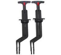 WUYDKEL Maniglia sblocco Cofano Compatibile con Passat B5.5 1998 1999 2000 2001 2002 2003 2004 3B0823593C 2 Pezzi Cofano Cofano Pull Catch Lock Maniglia di Rilascio Apriporta