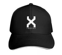 WUYIJGCS Classic Charlotte de Witte X T-Shirt Classica Berretto da Baseball Nero Visiera Cappello con Bottoni a Pressione Cappelli da Donna per Il Sole Essenziale da Uomo per l'autunno e L'Estate