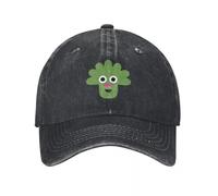 WUYIJGCS Classic Noodle & Pals Broccoli Face Berretto da Baseball Cappello da Sole Cappelli da Pesca Vintage Cappello da Uomo papà Golf Donna Uomo Essenziale per L'Estate