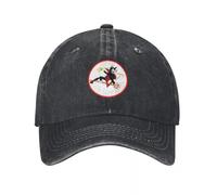 WUYIJGCS Classic USN VF-191 Fighter Squadron - Gattini di Satana - Cappello da Baseball in Stile Pulito Cappello da Uomo Cappello di Lusso Cappelli Vintage per Donna Essenziale da Uomo per L'Estate
