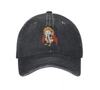 WUYIJGCS Classic Vintage Hawks Vibrante Rosso & Alato Demin Cappello Trucker Berretto Leggero Femminile da Donna Berretto da Baseball Essenziale per L'Estate