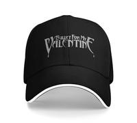 WUYIJGCS Classico Band Bullet per Il Mio San Valentino Casual Berretto da Baseball Outdoor Gym Trucker Cappello Estivo Traspirante Unisex da Uomo y2k Cool Snapback cap Essenziale per L'Estate