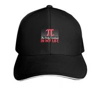 WUYIJGCS Classico Divertente Pi Day, L'Unica Costante nella Mia Vita, Idea Regalo per Insegnante Berretto da Baseball Elmetto Uomo Donna Essenziale per L'Estate