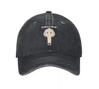 WUYIJGCS Classico Felice Borzoi Sneep Snorp Giocherello Demin Trucker Cappello Traspirante Donna cap Uomo Estate Essenziale per L'Estate