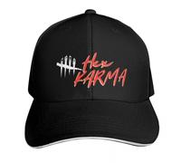 WUYIJGCS Classico Hex Karma Berretto da Baseball Cappellini Personalizzati Berretto Militare Cappello da Cavallo da Uomo da Uomo Essenziale per L'Estate