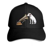 WUYIJGCS Classico His Master's Voice Berretto da Baseball Cappelli da gita in Spiaggia in Offerta Visiera da Spiaggia da Donna di Lusso Essenziale da Uomo per L'Estate