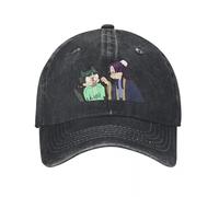 WUYIJGCS Classico i diari dello speziale, Donne Anime, Cappello in Denim con Stampa di Personaggi Cappelli da Uomo Traspiranti Berretto da Baseball per Uomo Essenziale per L'Estate
