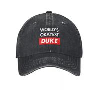 WUYIJGCS Classico Nome Duca Mondiali Okayest Duke Berretto da Baseball Cappello da Pesca Berretti da Pesca Uomo Baseball per Gli Uomini delle Donne Essenziali per L'Estate