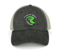 WUYIJGCS Classico Sono Un Agente del Caos Divertente Berretto da Baseball Cappellino da Uomo di Lusso Cappuccio Cappuccio di Lusso nel Cappello Cappellini da Uomo Essenziali da Donna per L'Estate