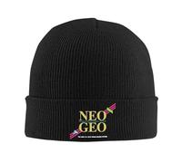 WUYIJGCS Durevole AES Knit Cappello Berretti Cappello Invernale Caldo Acrilico Neo Geo SNK cap Uomo Donna Regalo per Berretto Caldo