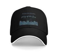 WUYIJGCS Gloria Classica Come Le acque Coprono Il Mare Abacuc 2 14 Onde del Mare Cappelli Divertenti Cappello Divertente Cappello Golf Donna Uomo Essenziale per L'Estate
