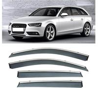 WUYJUN Deflettori Aria 4 Pezzi per Audi A4 Avant 2011-2016, deflettore Auto Antivento Antipioggia Fume' Oscurati Aerodinamico Automatici Visiera Aria