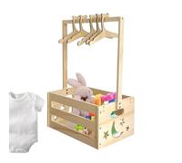 Wuyooprt Baby Crate Con 5 Grucce - Cestino Portaoggetti,Cestino Per Camera Dei Bambini Per Casa Camera Da Sala Da Soggiorno Raduni Familiari Feste Di Compleanno