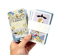 Wuyooprt Carte Tarocchi Per Principianti | Tarocchi Artistici E Portatili | Gioco Di Carte Per Serate In Famiglia | Per Delle Riunioni Festive Eventi Festival Viaggi Casa E Campeggio Picnic