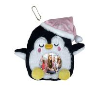 Wuyooprt Portacarte cartone animato, portacarte - Portadocumenti per portadocumenti con in peluche - Porta carte con animali di peluche, organizer morbido per carte 'autobus, ciondolo per borsa