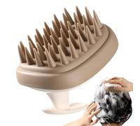 Wuyooprt Spazzola per cuoio capelluto in silicone, spazzola per shampoo e scrubber per cuoio capelluto su entrambi i lati, spazzola massaggiante per capelli bagnati o asciutti, massaggio del cuoio