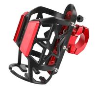 WUYUEY Supporto per Tazza per Moto per HON&da CB500X CB125R CB300R CB400X CB650R CB500F CB500X CB599 CB600F Portabottiglie Acqua Moto Gabbia Bevanda Tazza(Rosso)