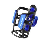 WUYUEY Supporto per Tazza per Moto per Ya&MAHA YZFR6 YZFR25 YZFR125 YZF-R6 R25 R125 Moto Bevande Portaborraccia(Blu,for YZFR25)